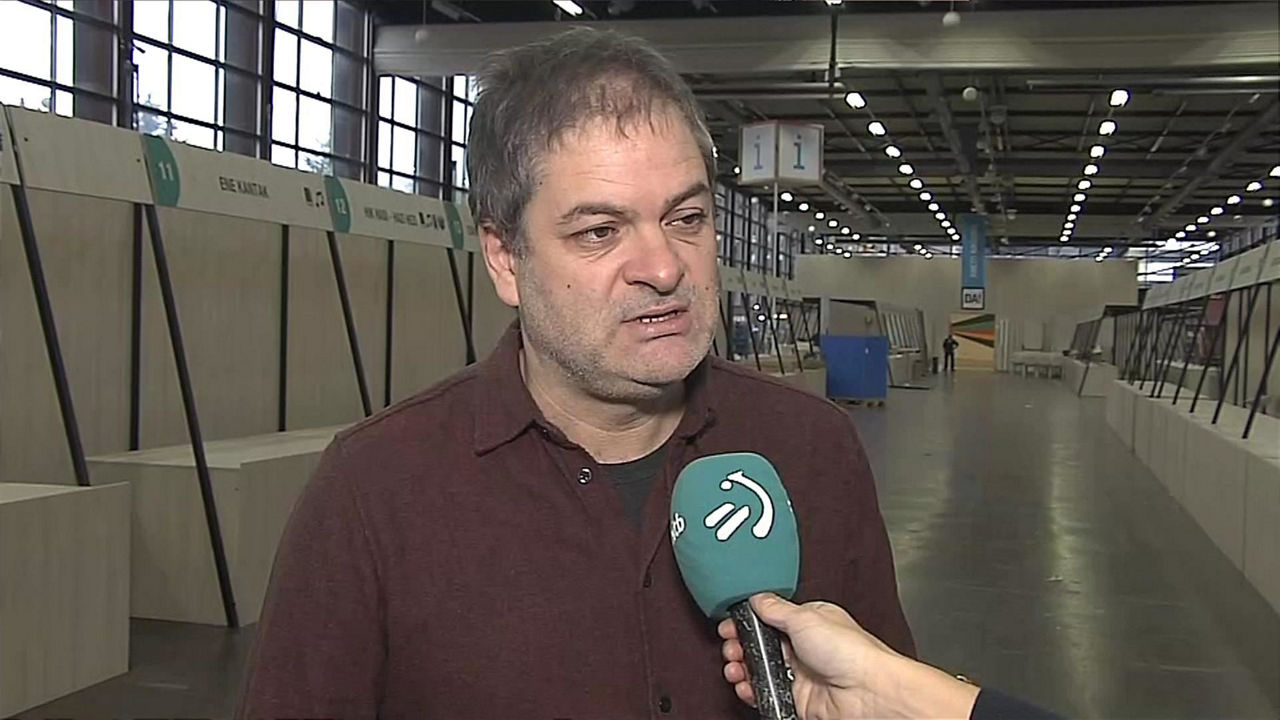 Beñat Gaztelurrutia. EITB Mediaren bideo batetik ateratako irudia.