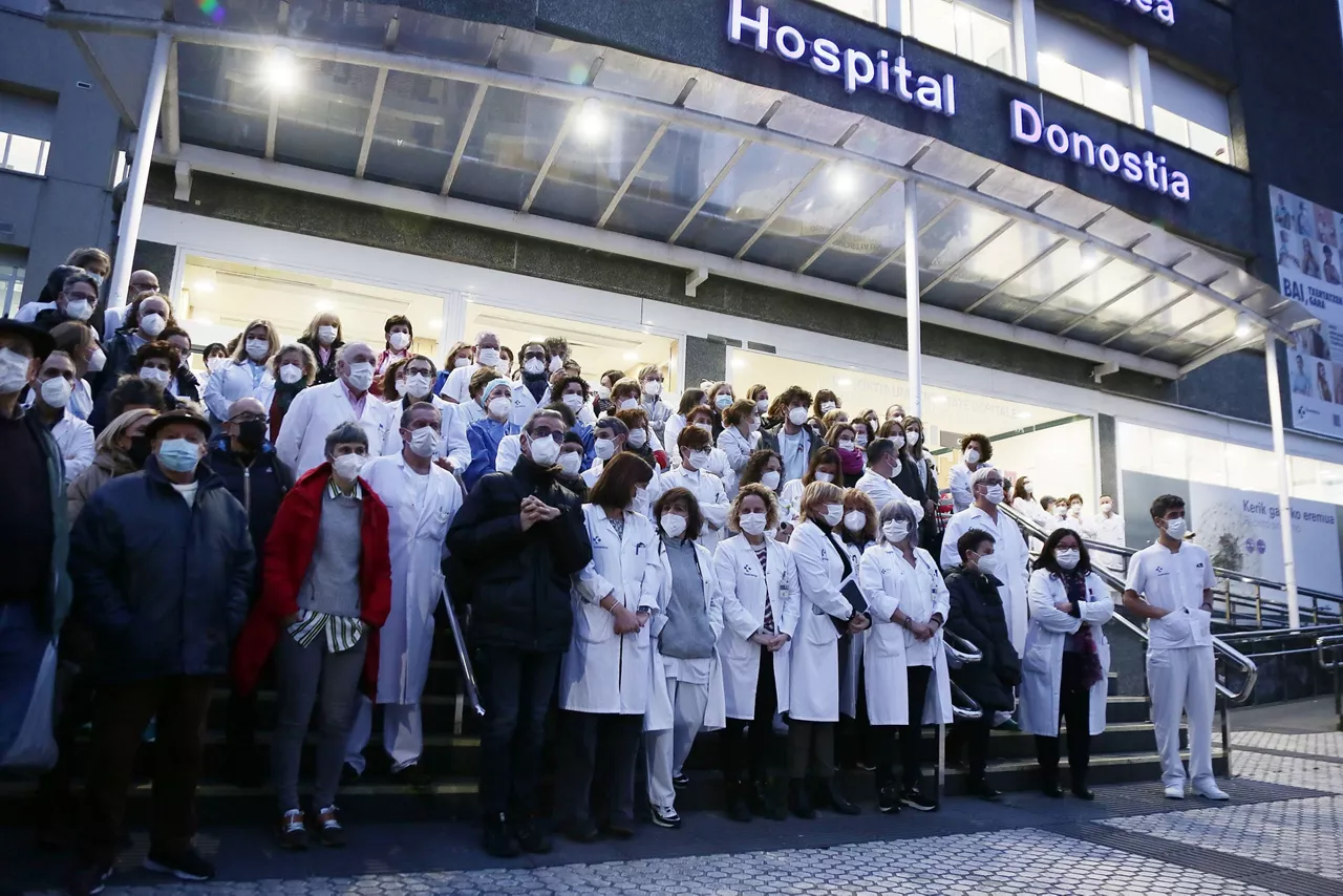 osi donostialdea esi hospital ospitalea donostia osakidetza protesta EFE