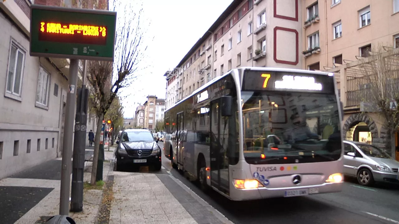 Autobús urbano en Vitoria-Gasteiz