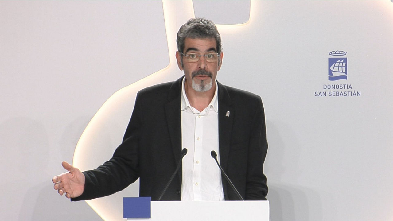 Eneko Goia. EITB Mediaren bideo batetik ateratako irudia.