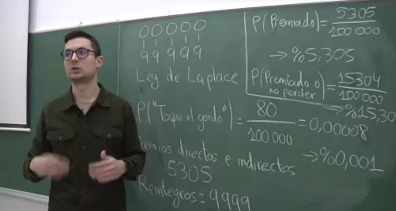 Xuban Díez, profesor de la UPV/EHU y doctor en Matemáticas. Foto: EITB Media.