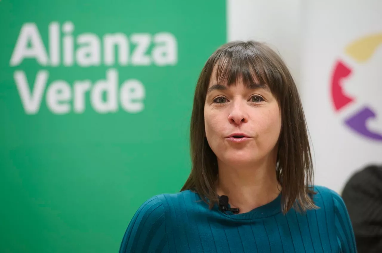 Begoña Alfaro, de Podemos y candidata a la presidencia del Gobierno de la coalición. Foto: EFE