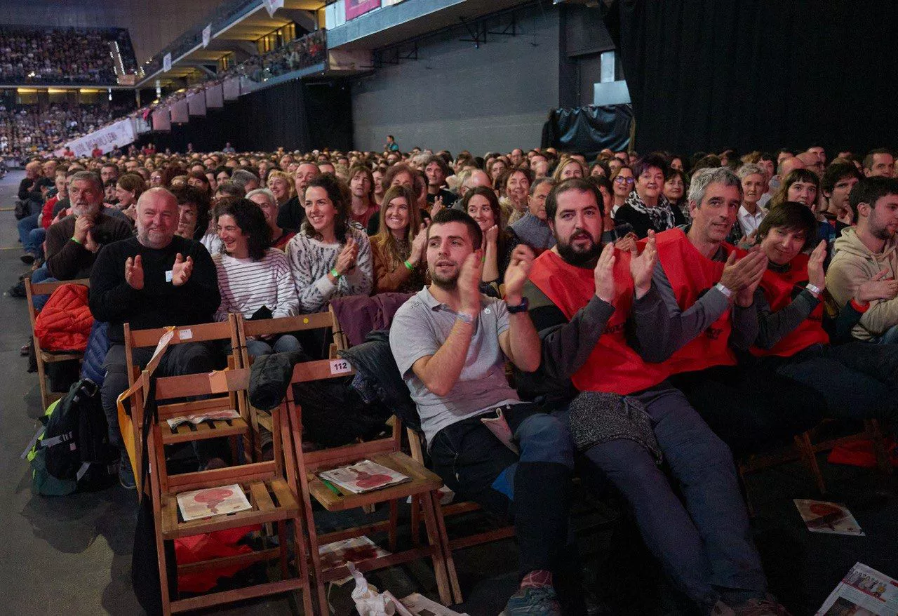 Nafarroa Arena hasta arriba de gente. EITB Media.