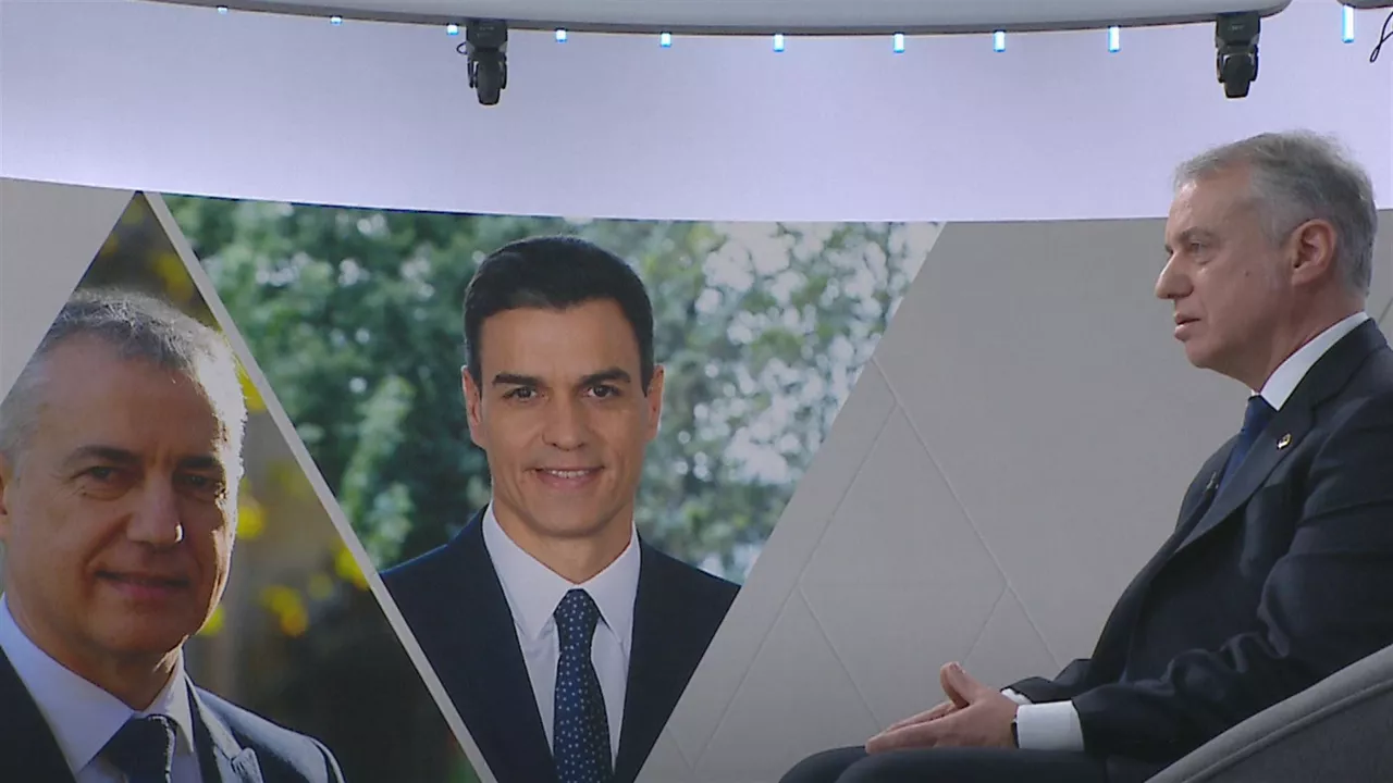 Iñigo Urkullu. EITB Mediaren bideo batetik ateratako irudia.