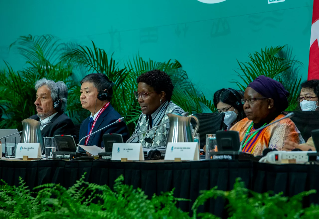 Participantes en COP15. Foto: EFE