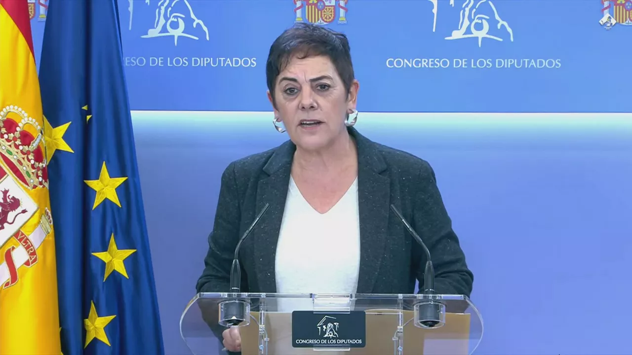 Mertxe Aizpurua. Imagen obtenida de un vídeo de Agencias.