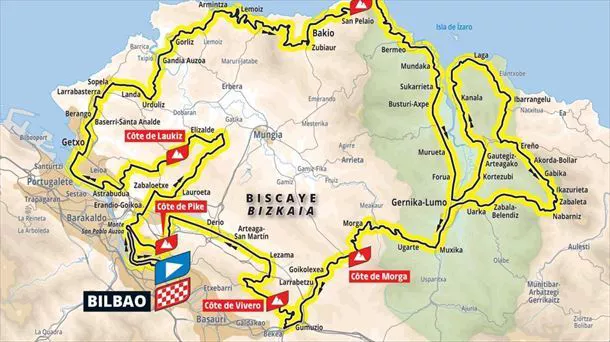 Recorrido L 'Etape Bilbao by Tour de France
