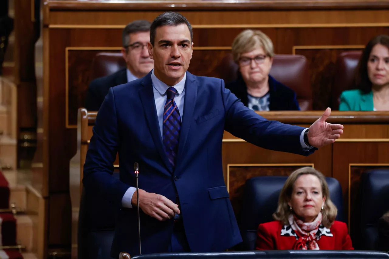 Pedro Sánchez en el Congreso de los Diputados