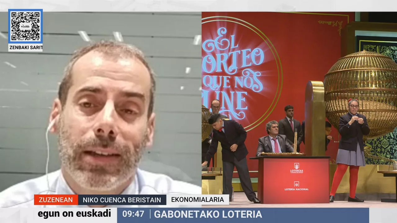 Niko Cuenca. EITB Mediaren bideo batetik ateratako irudia.