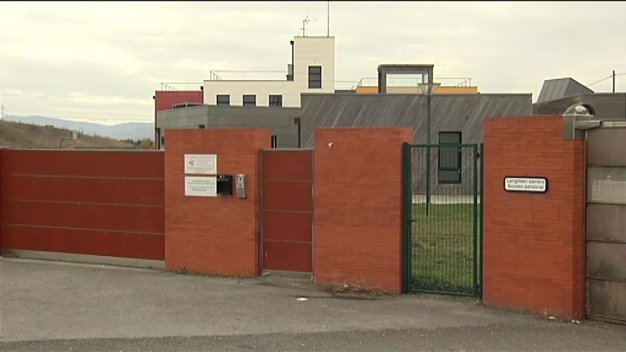 Centro Sansoheta de Vitoria-Gasteiz. Foto obtenida de un vídeo de EITB Media.