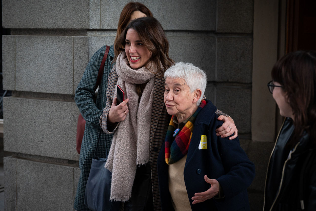 Irene Montero. Argazkia: EFE.