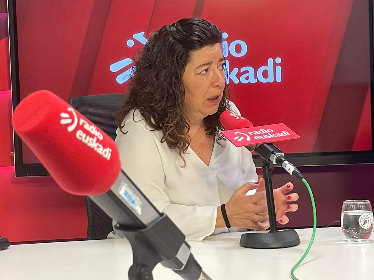 Loli García, CCOO-Euskadiko idazkari nagusia. Argazkia: EITB Media
