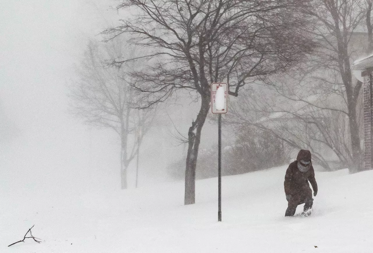 Efectos de la tormenta en el estado de Nueva York.