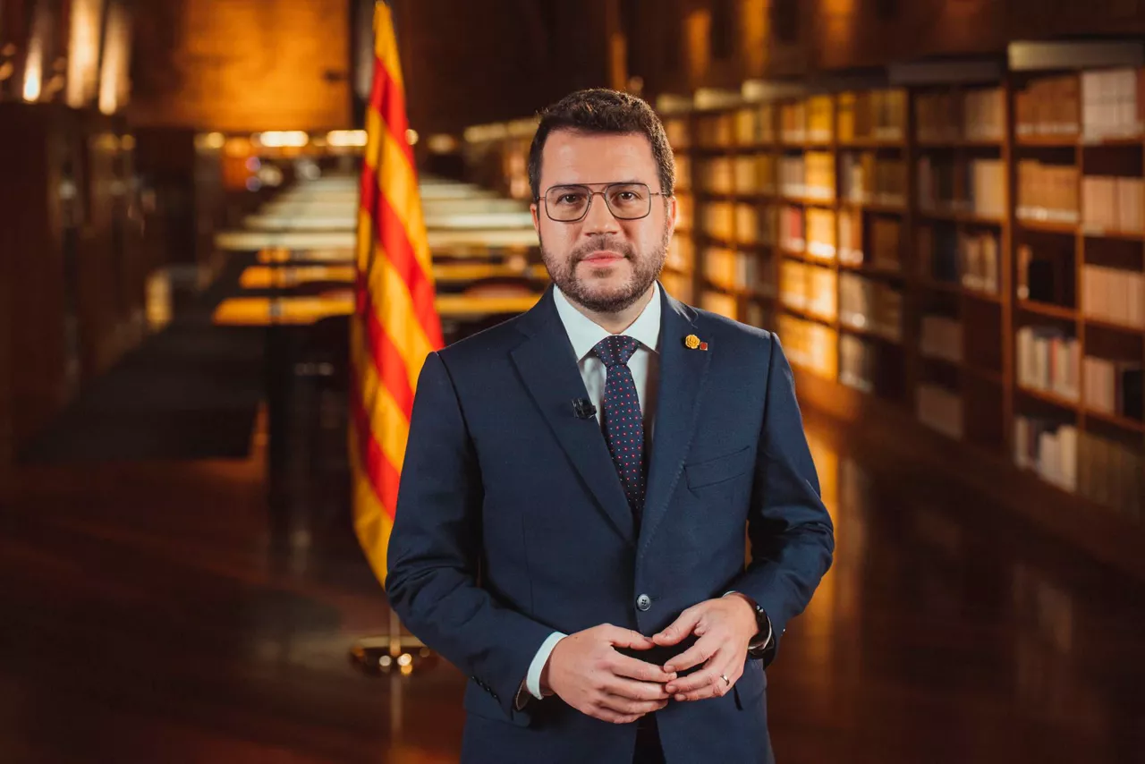 Pere Aragonès, en el discurso de Navidad.