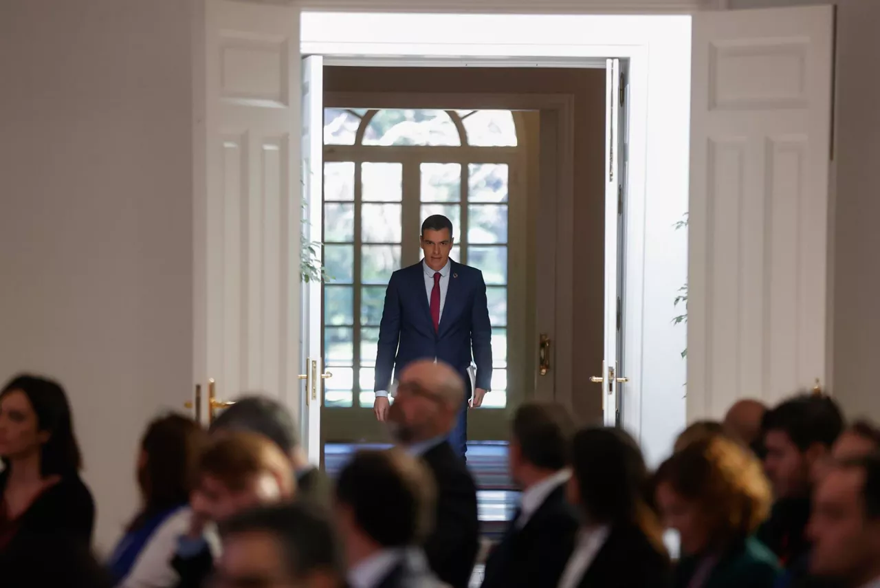 Espainiako presidente Pedro Sanchez. Argazkia: EFE