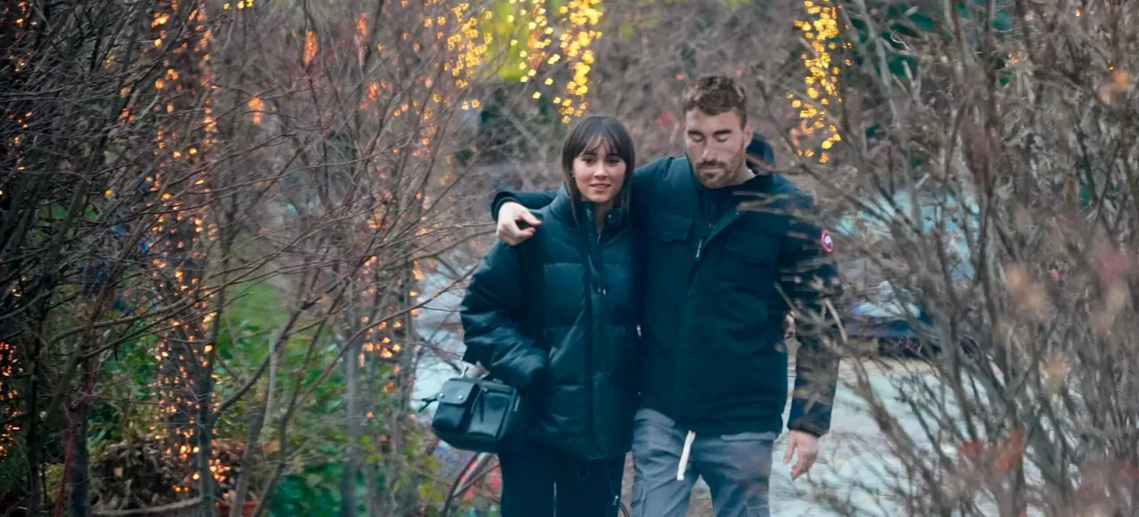 Aitana eta Aritz Aranburu elkarrekin.