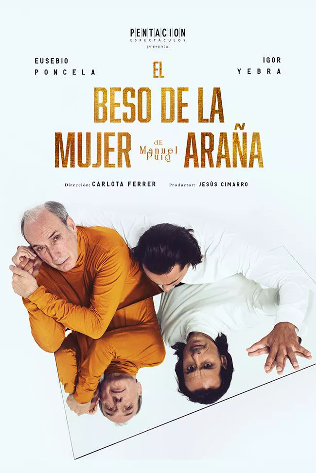 Igor Yebra y Eusebio Poncela estos días en el Teatro Arriaga