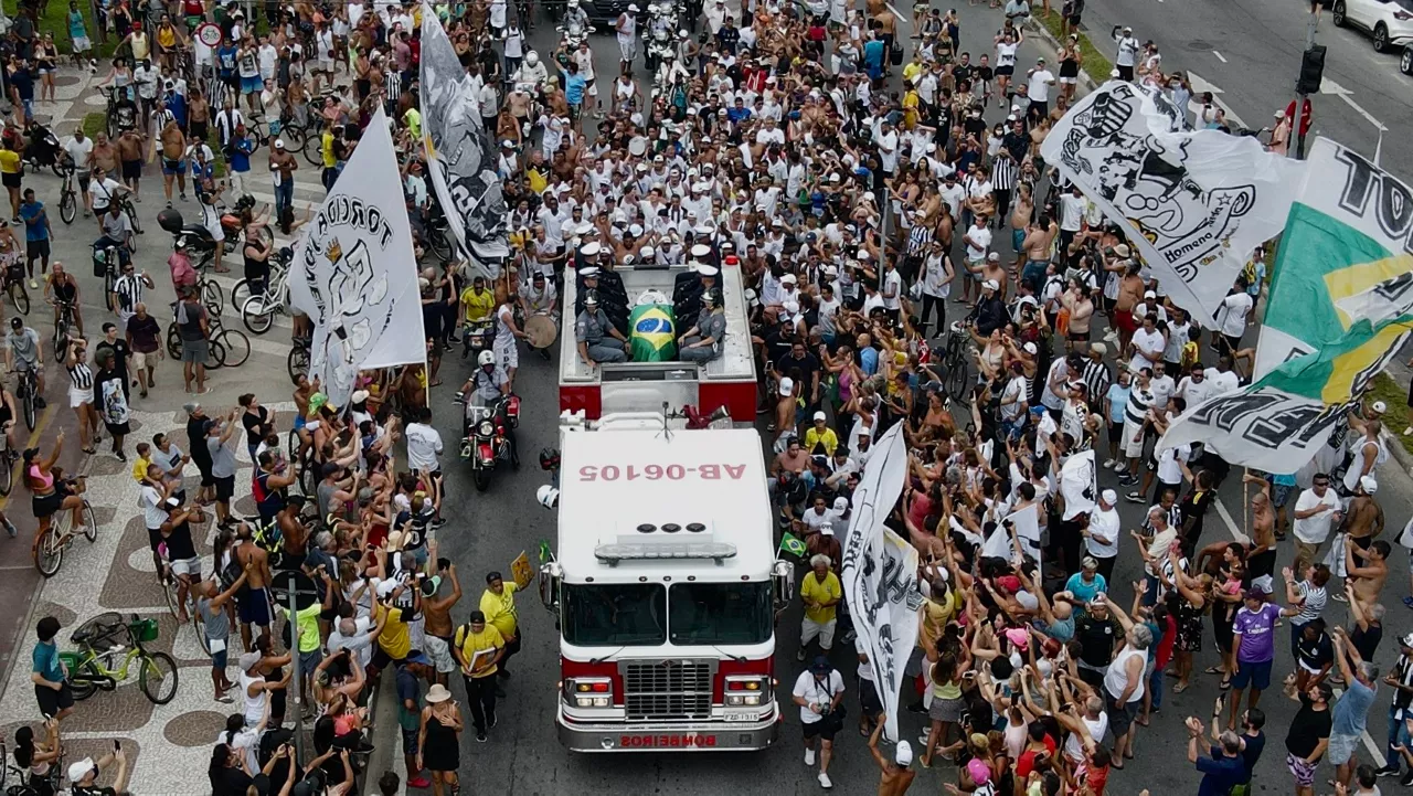pele comitiva funebre hileta entierro efe