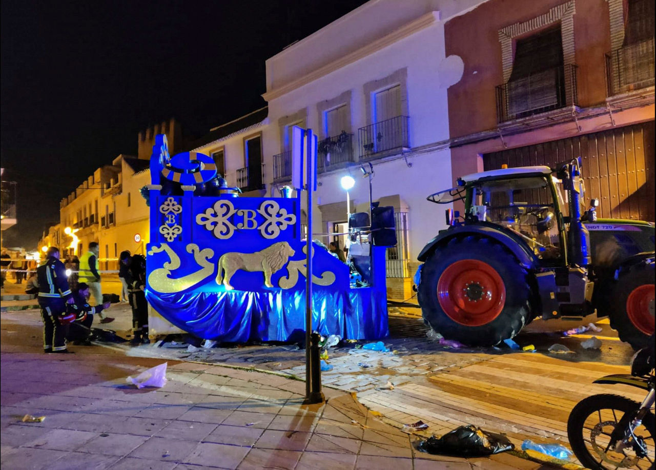 marchena cabalgata accidente efe