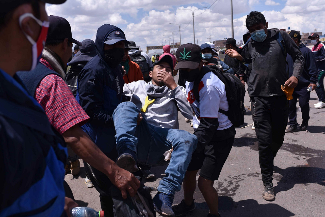 pero protestas protestak
