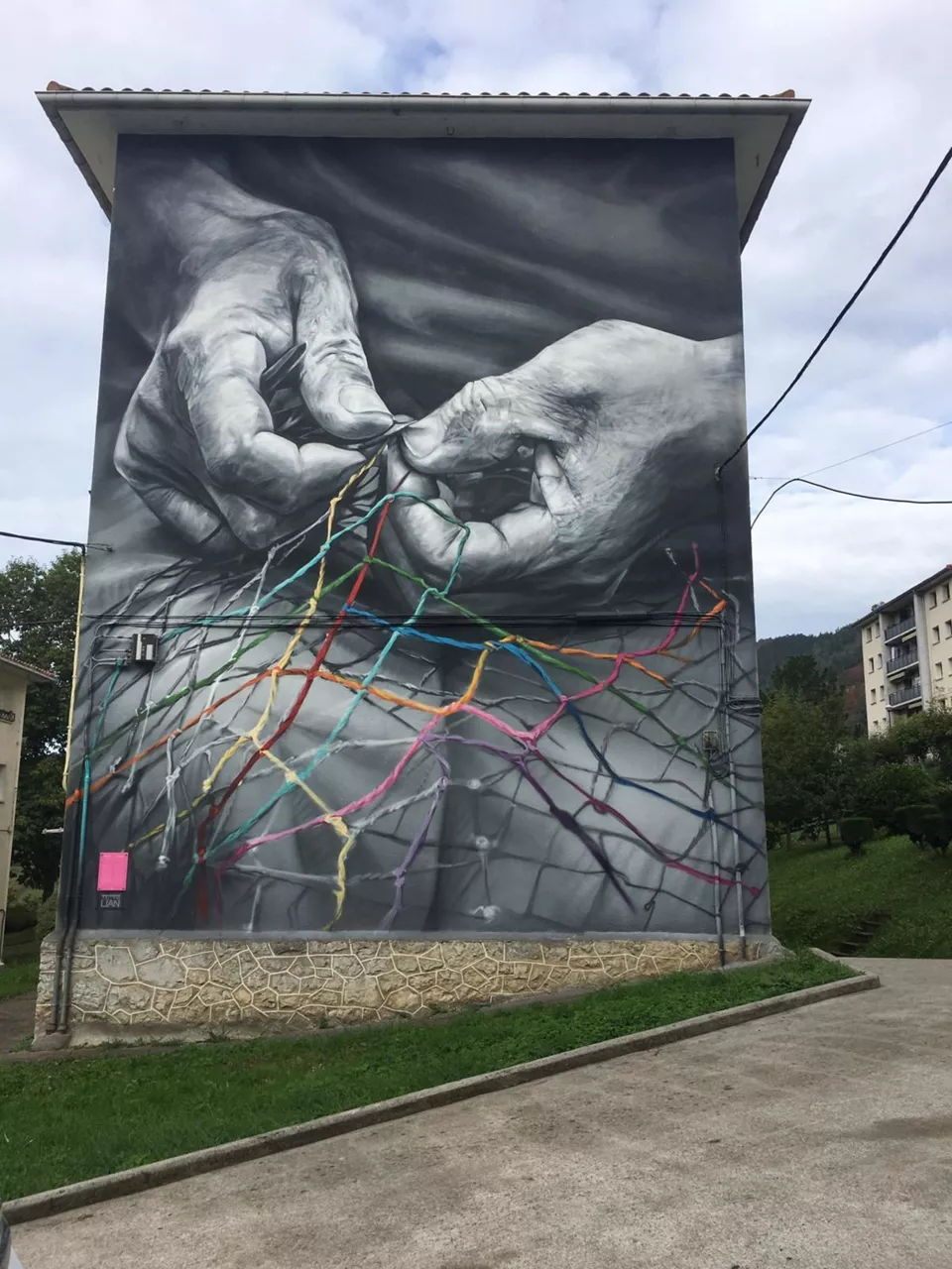 Lian Ondarroa horma irudia murala Street Art Cities