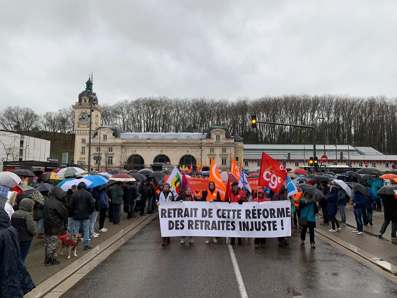 Greba Baiona manifestazioa
