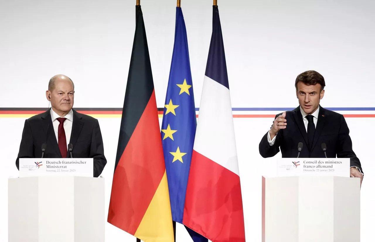 Olaf-scholz-emmanuel-macron-alemania-francia-EFE