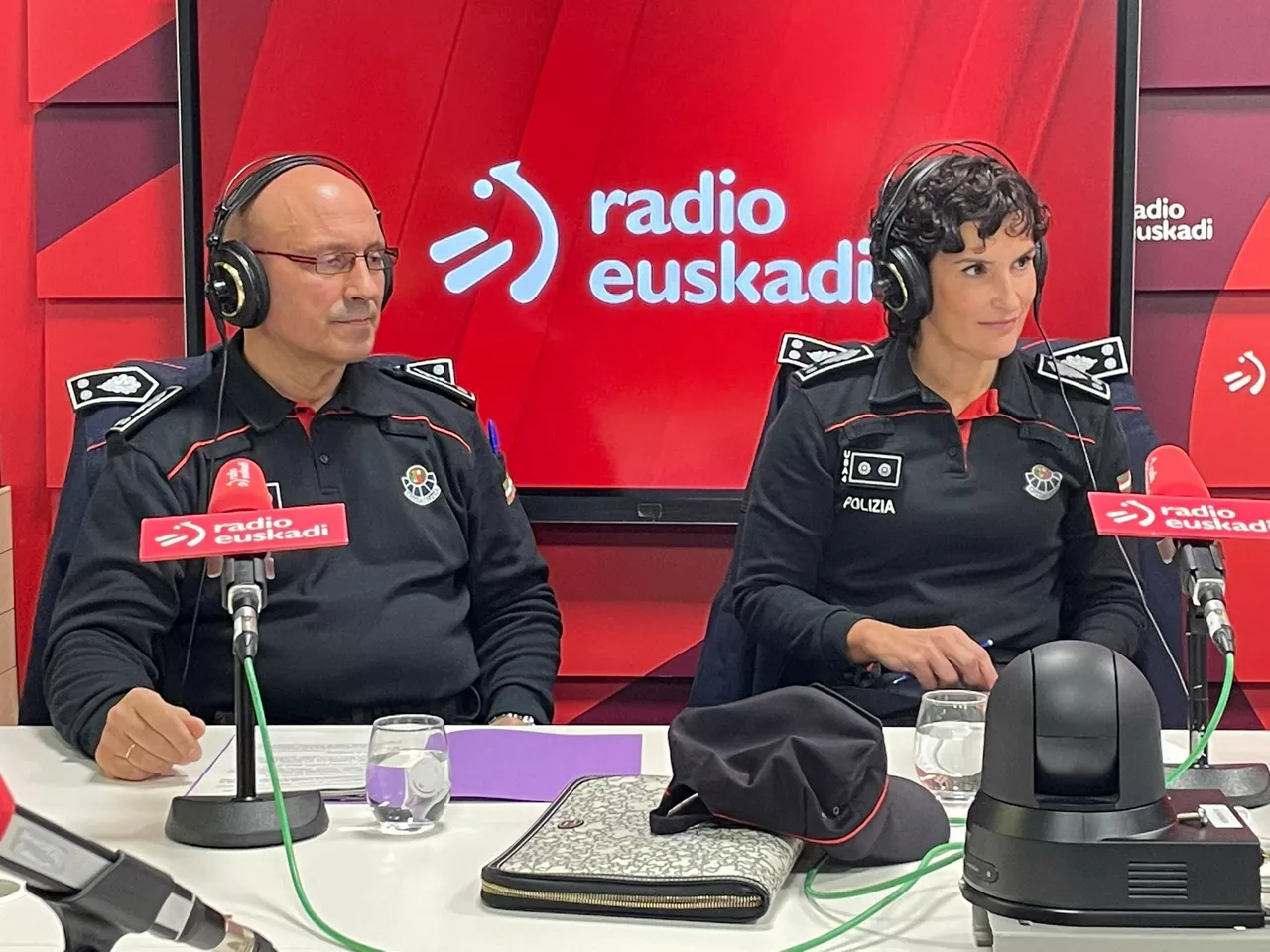 Óscar Fernández Cucó y Sandra Ranea Galán. Foto: EITB Media