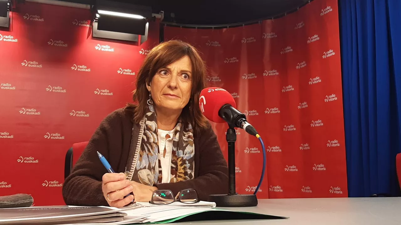 Lide Amilibia, viceconsejera de Políticas Sociales del Gobierno Vasco. Foto: EITB Media