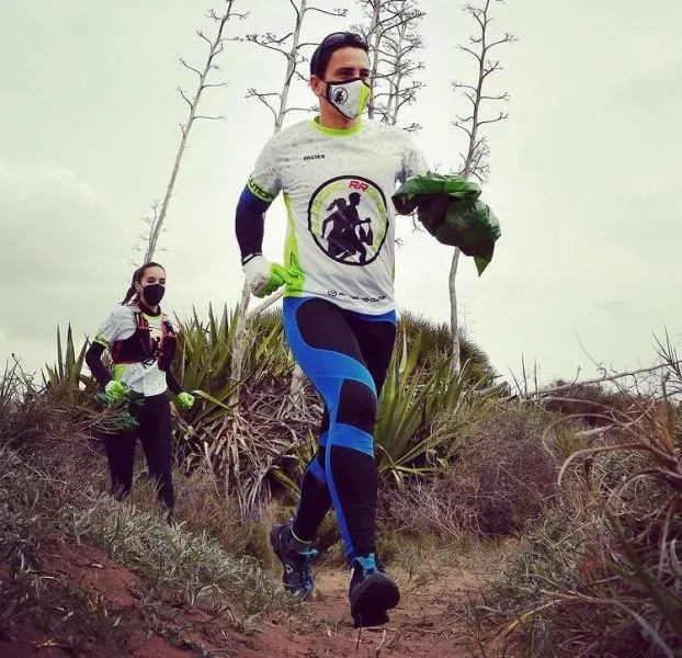 Imagen de una prueba de plogging