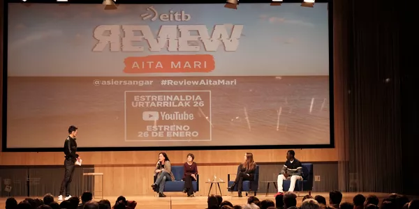 'Review: Aita Mari'ren aurrestreinaldia. Irudia: EITB