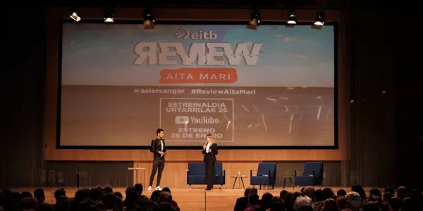 'Review: Aita Mari'ren aurrestreinaldia. Irudia: EITB