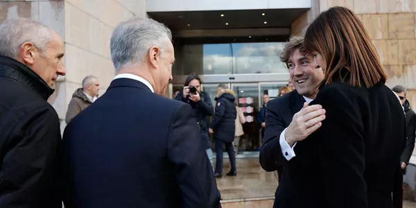    Josu Erkoreka, Iñigo Urkullu, Eneko Andueza eta Idoia Mendia