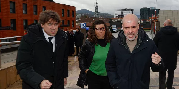    Eneko Andueza, Loles García eta Unai Sordo