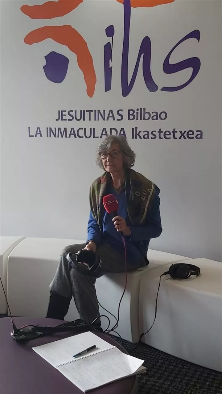 Josune Extremiana, directora del Colegio Jesuitinas de Bilbao. Foto: EITB Media