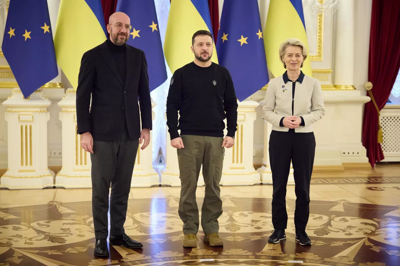 charles michel zelenski von der leyen efe