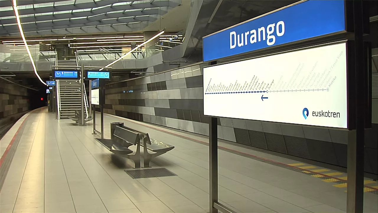 durangoko tren geltokia euskotrena eitb media
