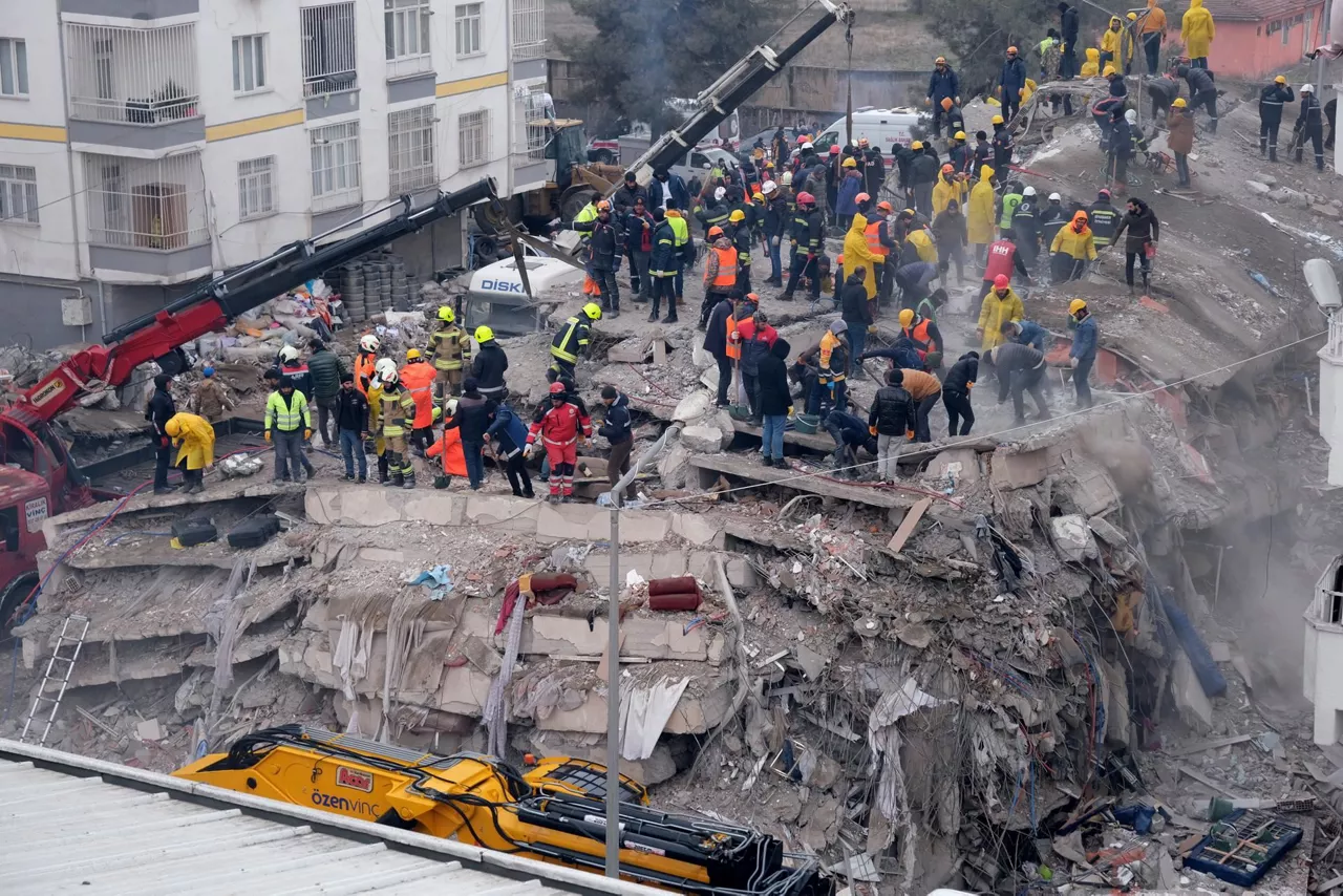 Destrucción en Diyabakir (Turquía). Foto: EFE