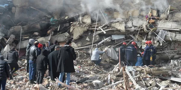 Destrucción en Kahramanmaras (Tuquía). Foto: EFE