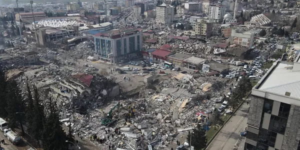 Destrucción en Kahramanmaras (Tuquía). Foto: EFE