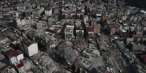 Destrucción en Kahramanmaras (Tuquía). Foto: EFE