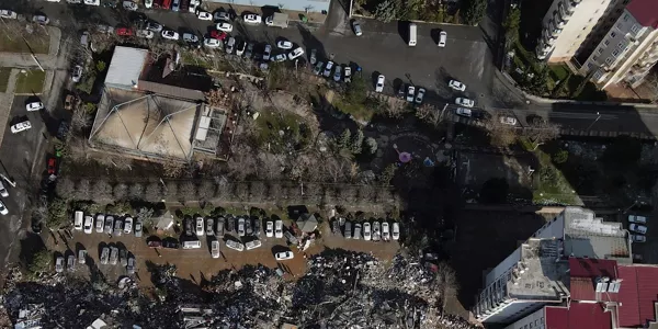 Destrucción en Kahramanmaras (Tuquía). Foto: EFE