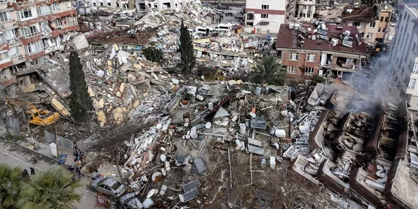 Destrucción en Hatay (Turquía). Foto: EFE