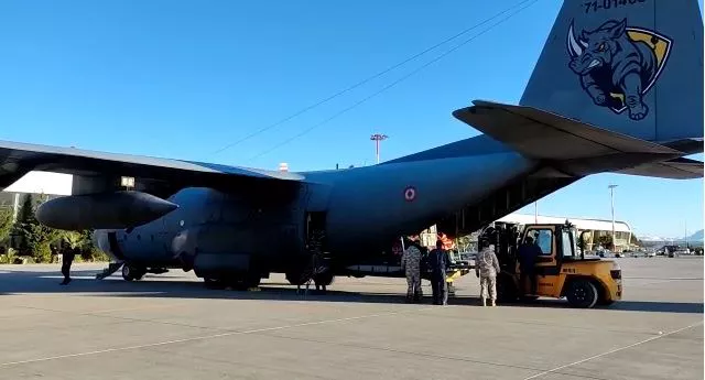 Los bomberos han llegado a Adiyaman