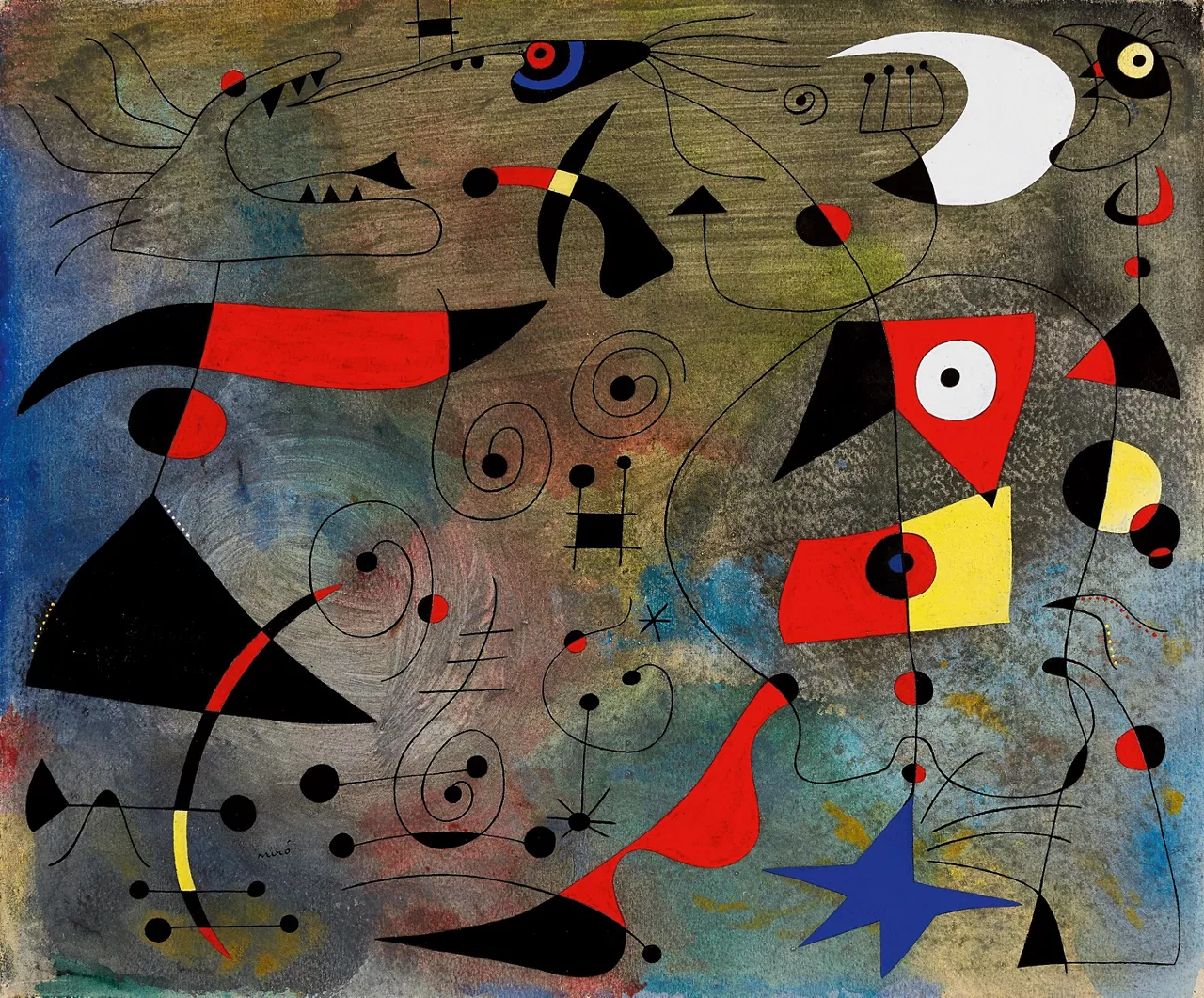 Miró "Femme eta oiseaux" 