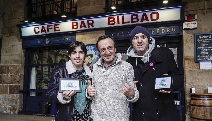 Ganadores de la XX edición del Premio Café Bar Bilbao