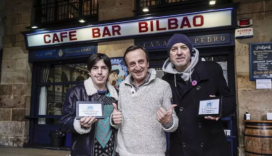Ganadores de la XX edición del Premio Café Bar Bilbao