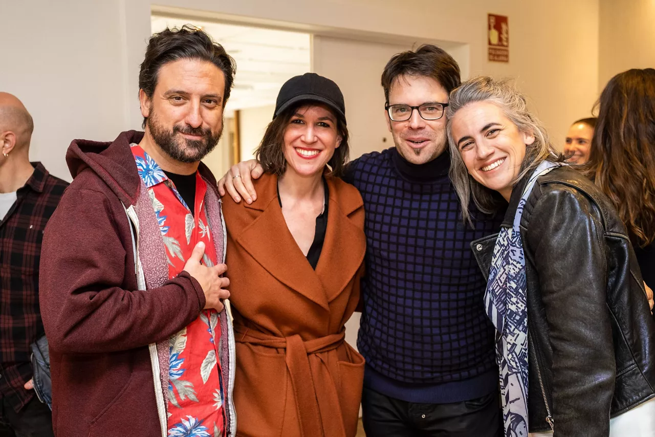 Nominados/as del cine vasco a los Premios Goya, en Sevilla.