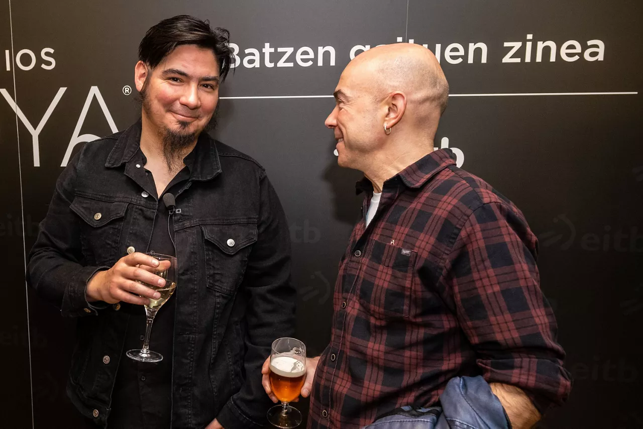 Nominados/as del cine vasco a los Premios Goya, en Sevilla.