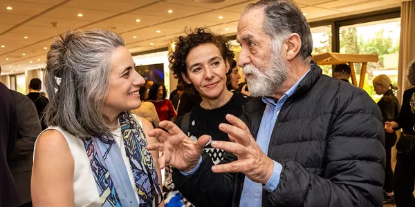 Nominados/as del cine vasco a los Premios Goya, en Sevilla.